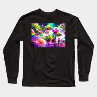 Color Globs | Rainbow Grove Long Sleeve T-Shirt